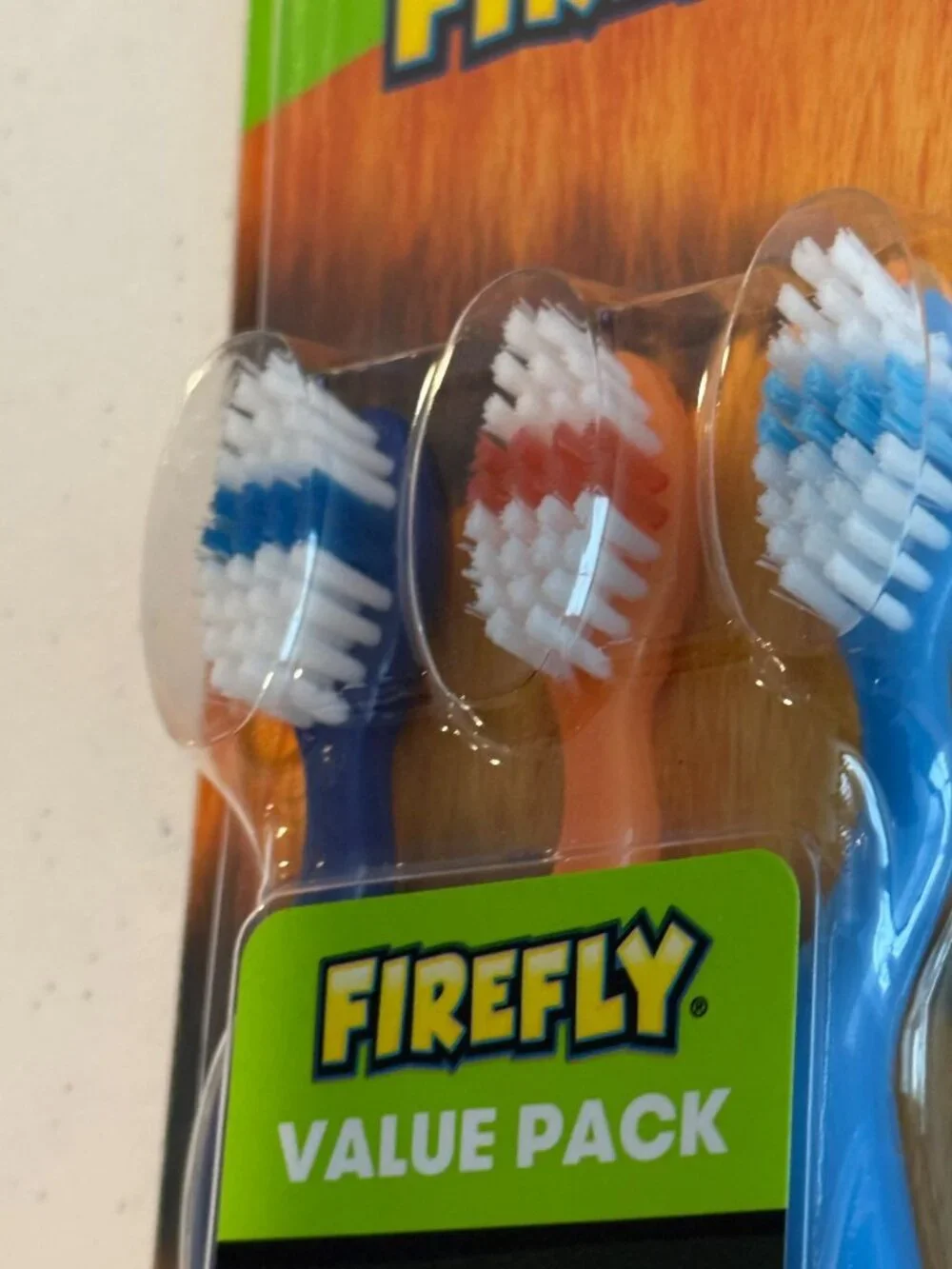 Firefly Garfield Toothbrush 3 Pack Kids Soft Bristle Movie Oral Care New